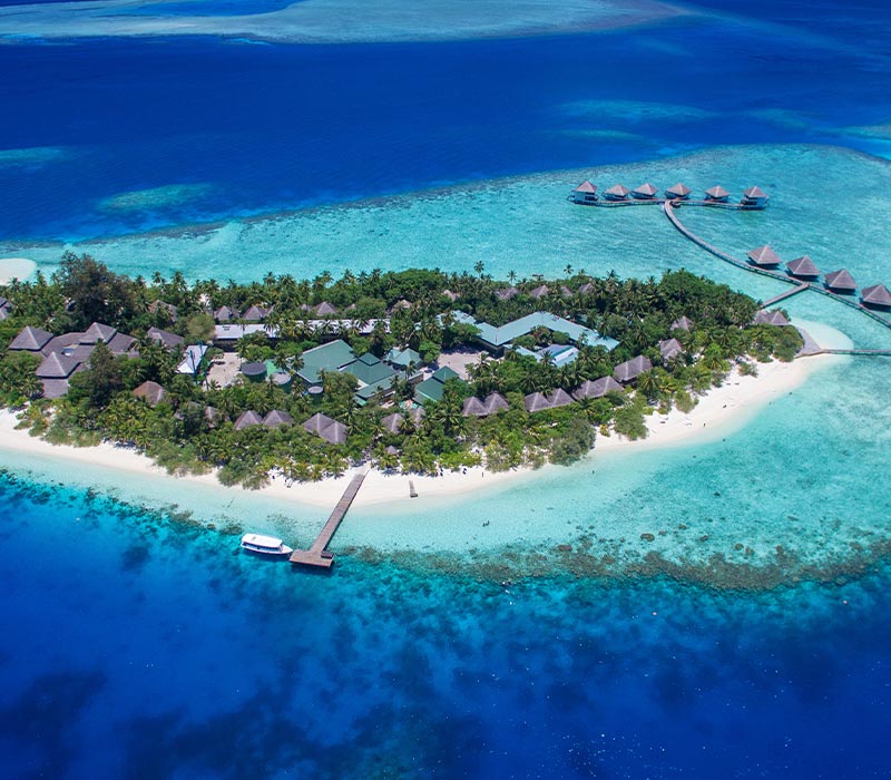 Adaaran Prestige Vadoo um resort completo em Maldivas.